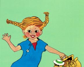 Kitab “Uzuncorablı Pippi”nin rəsmini çəkin